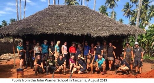 John Warner School Visit to Tanzania image